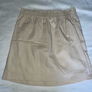 J. Crew linen skirt
